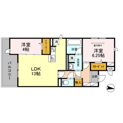 伊丹駅 徒歩18分 2階の物件間取画像